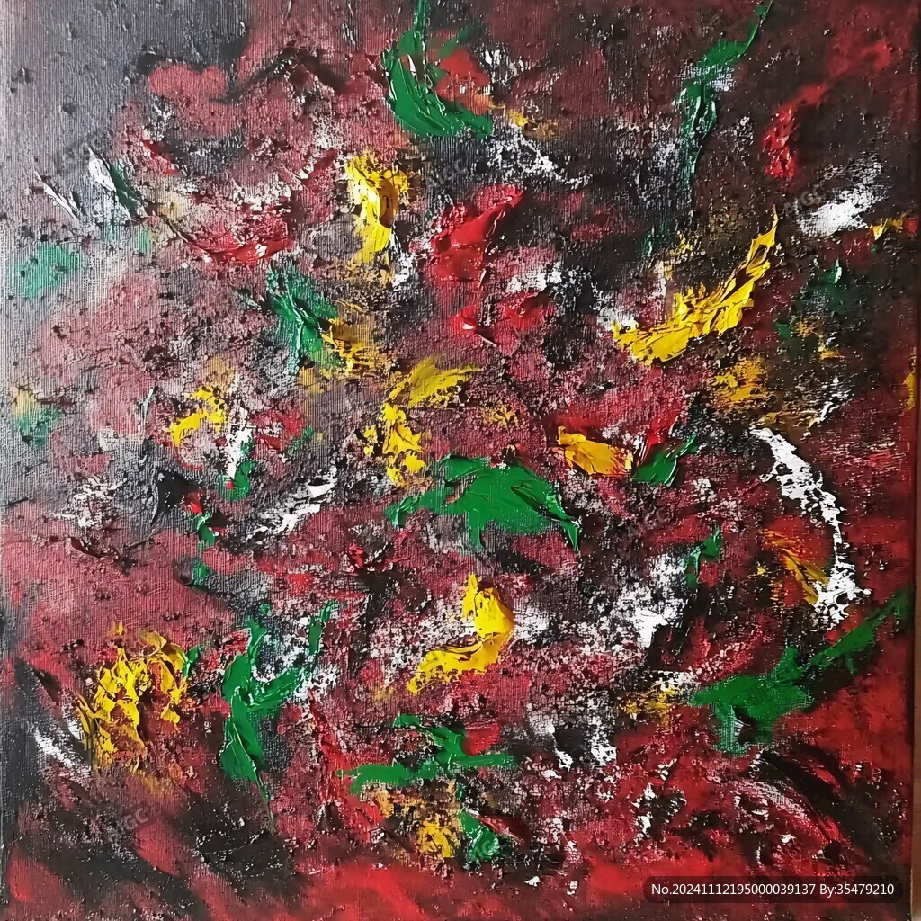 朱群抽象画