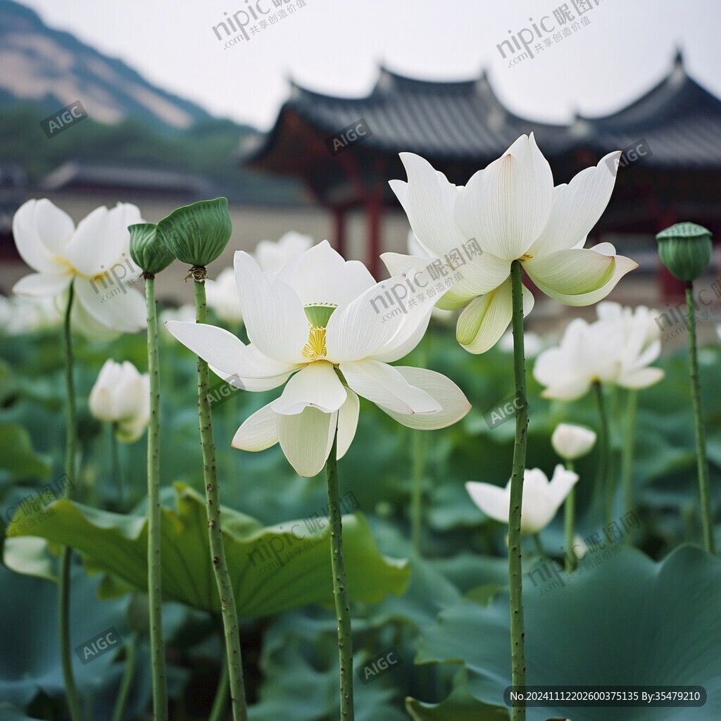 避暑山庄荷花