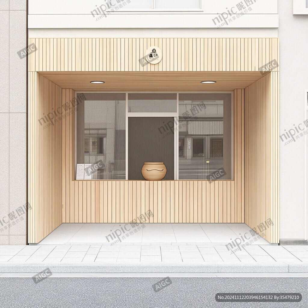 橙色店面