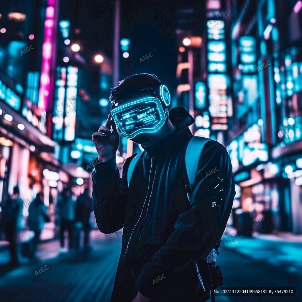 赛博朋克潮流人物