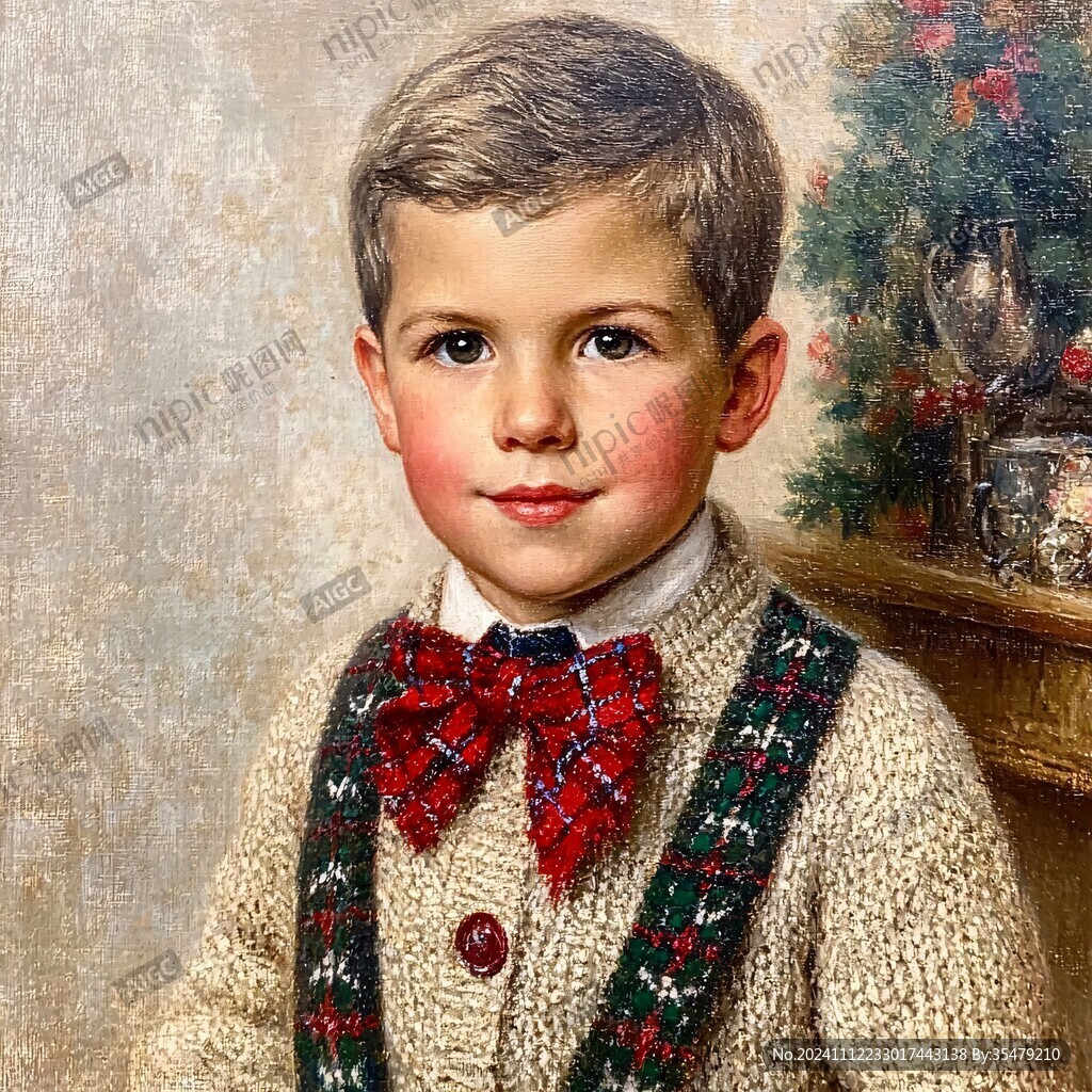 小朋友油画
