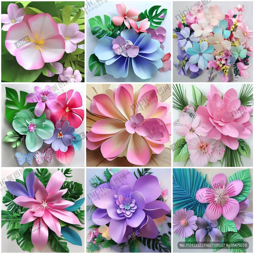 3d立体花壁纸