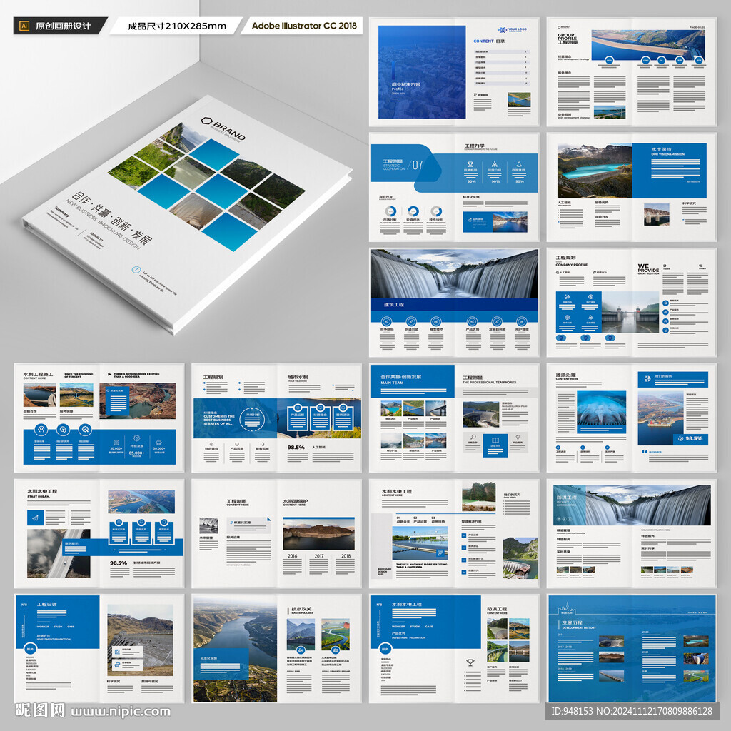 大坝宣传册 