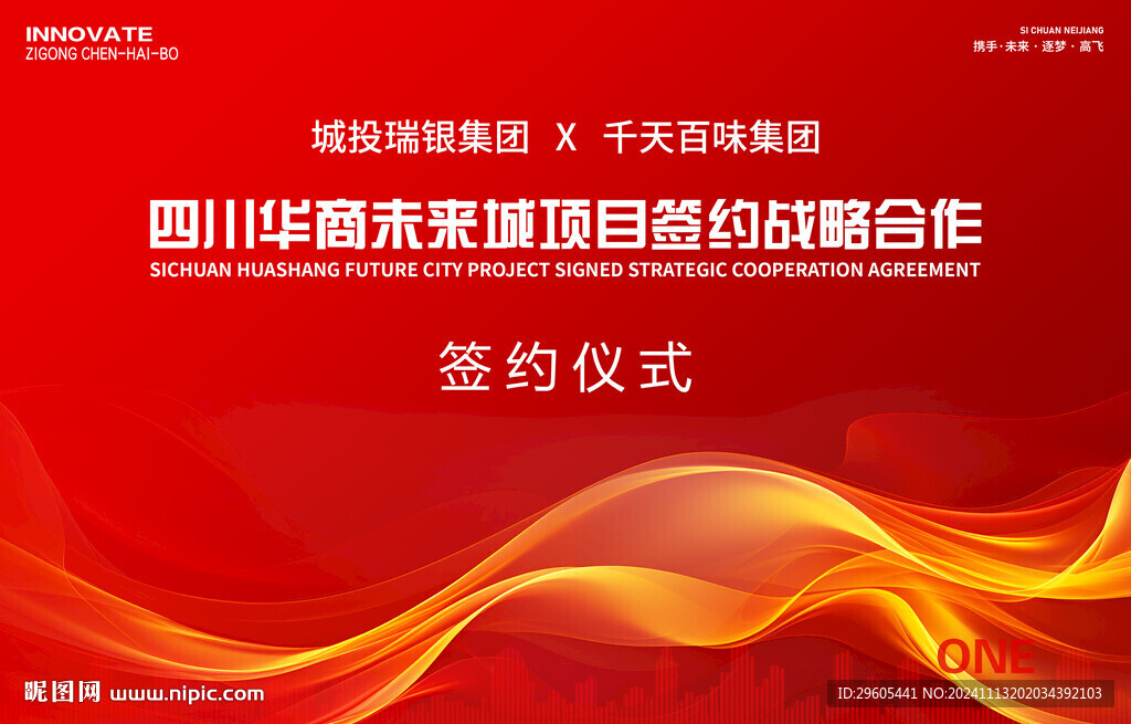 地产项目签约仪式