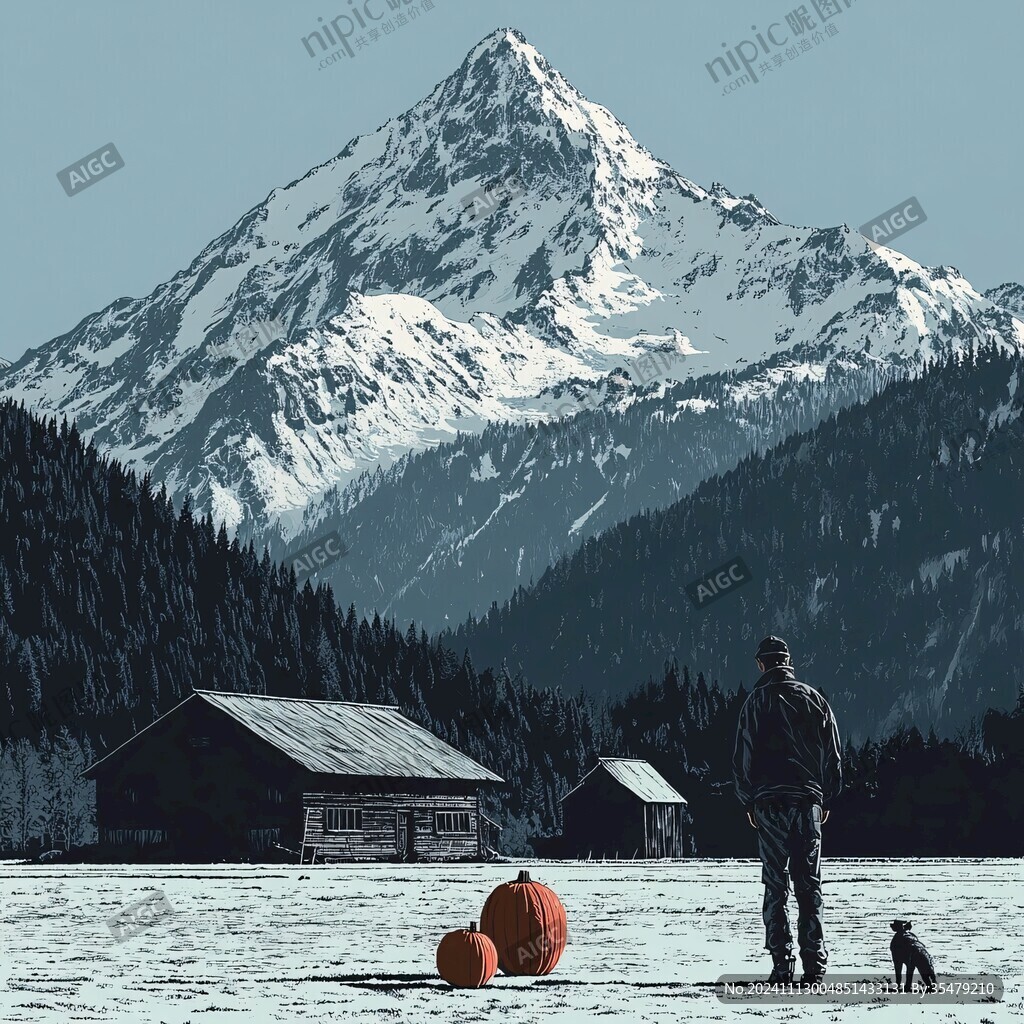 雪山野营