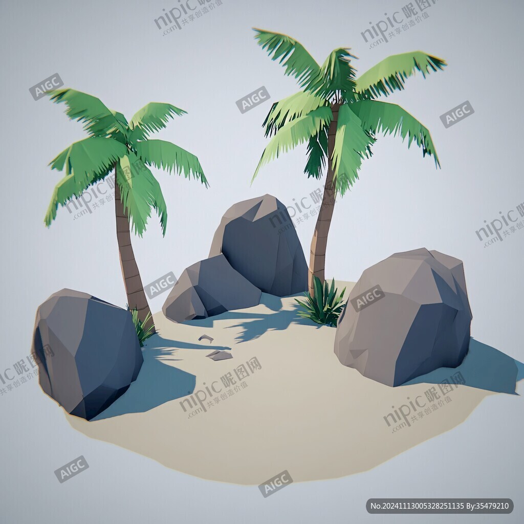 3d岩石