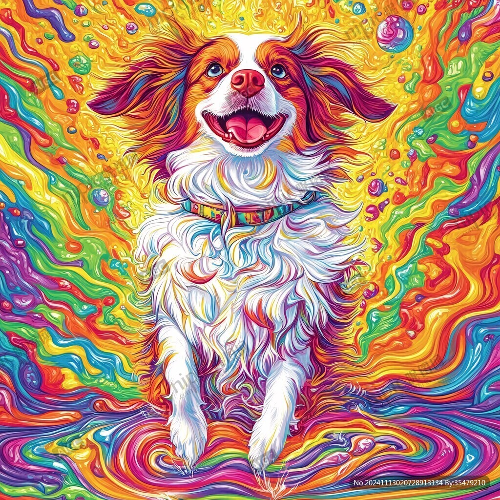 原创狗插画