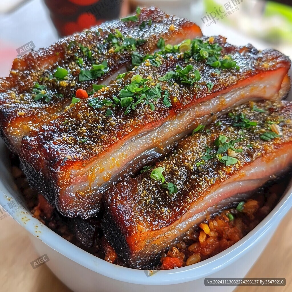 扣肉蒸碗