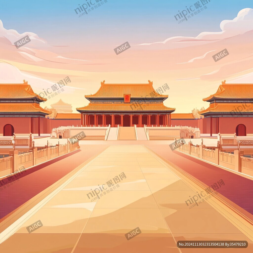 太庙插画