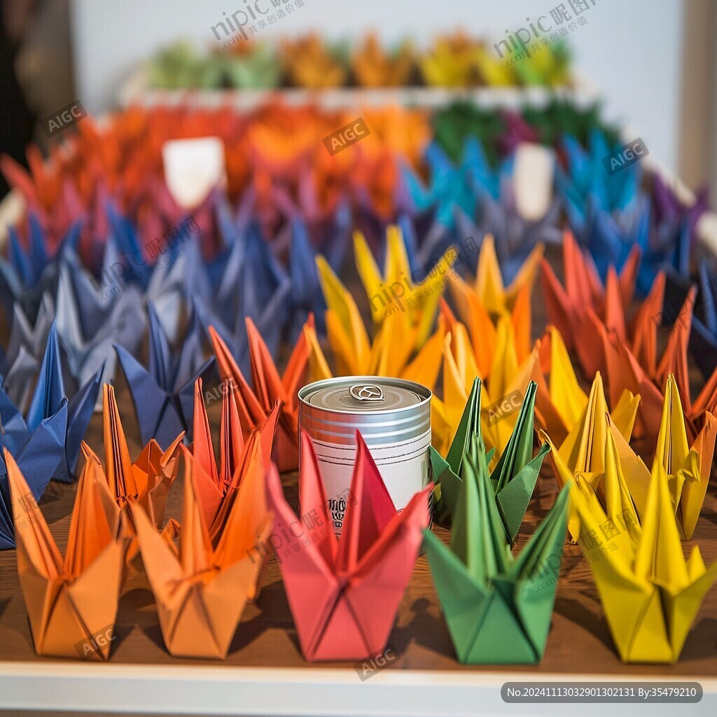 千纸鹤展