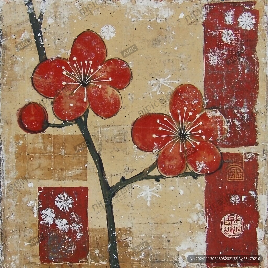 模印砖画
