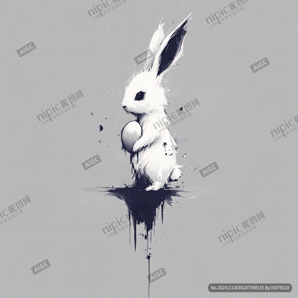小兔临摹