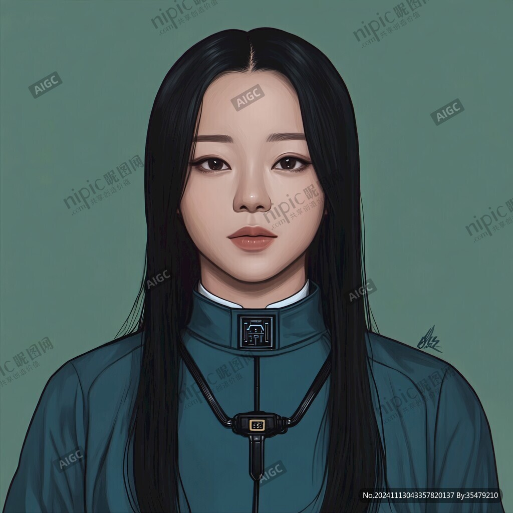 板绘人像