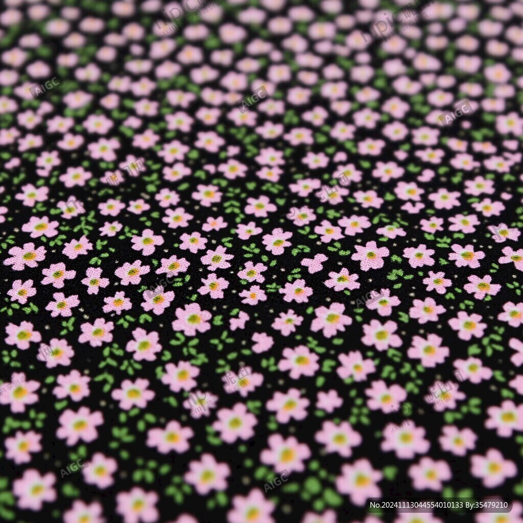 小花布料