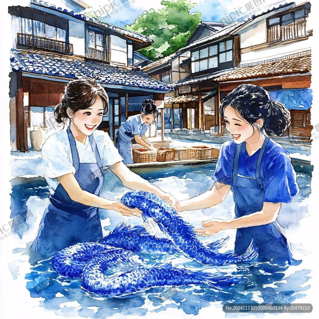 粉条制作插画