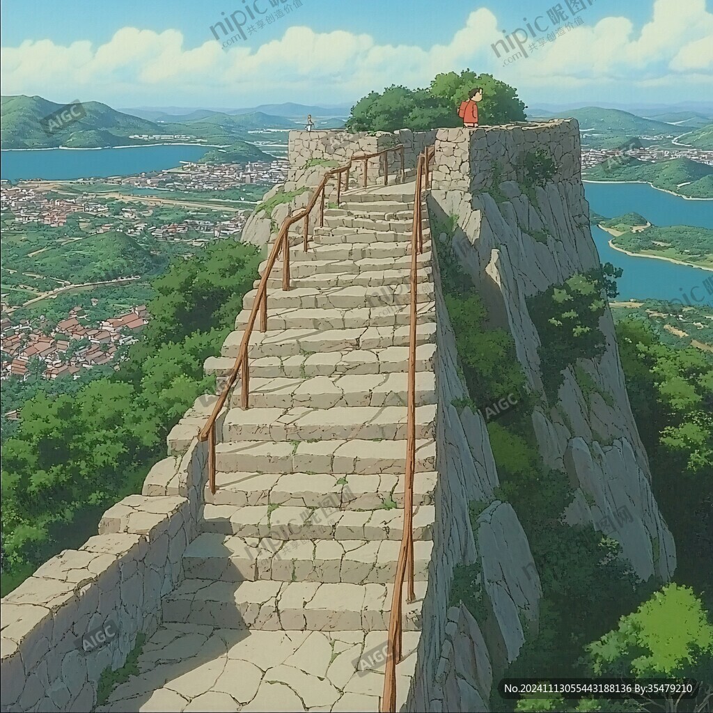 楼梯动漫