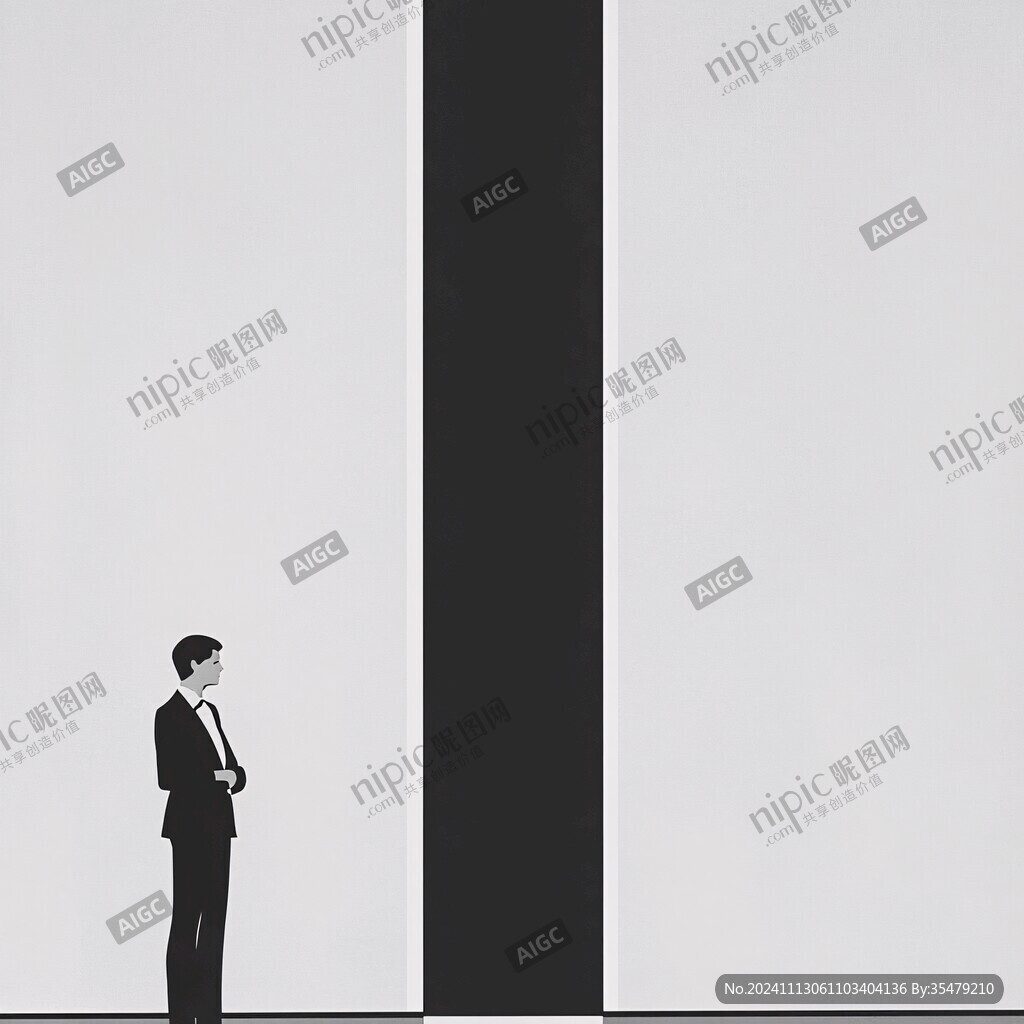 黑白极简