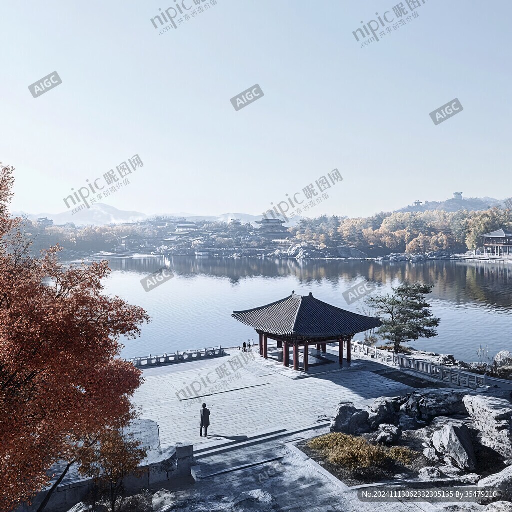 雁栖湖的秋色