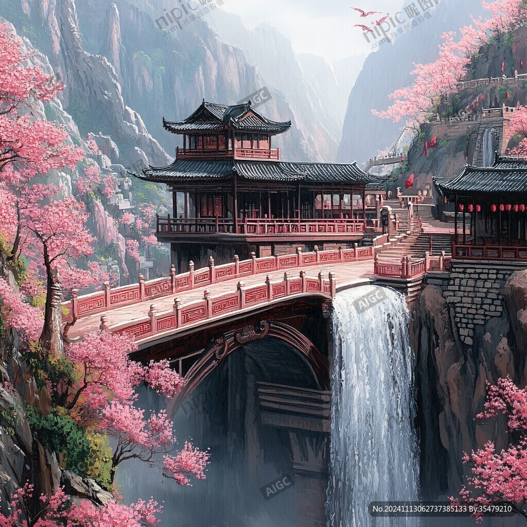 古风动画场景