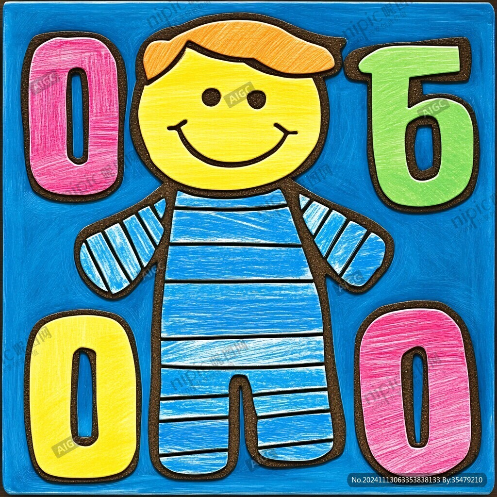 幼儿园数字