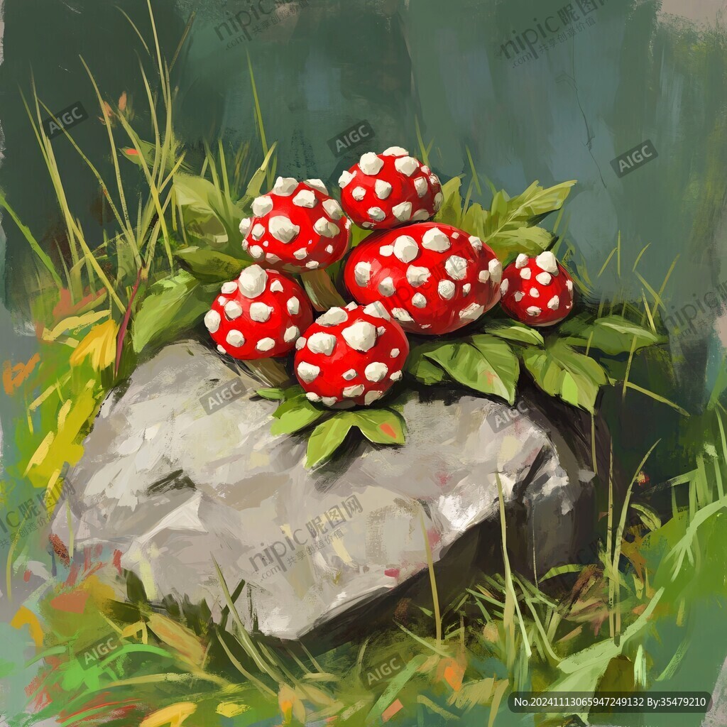 雪球山楂插画