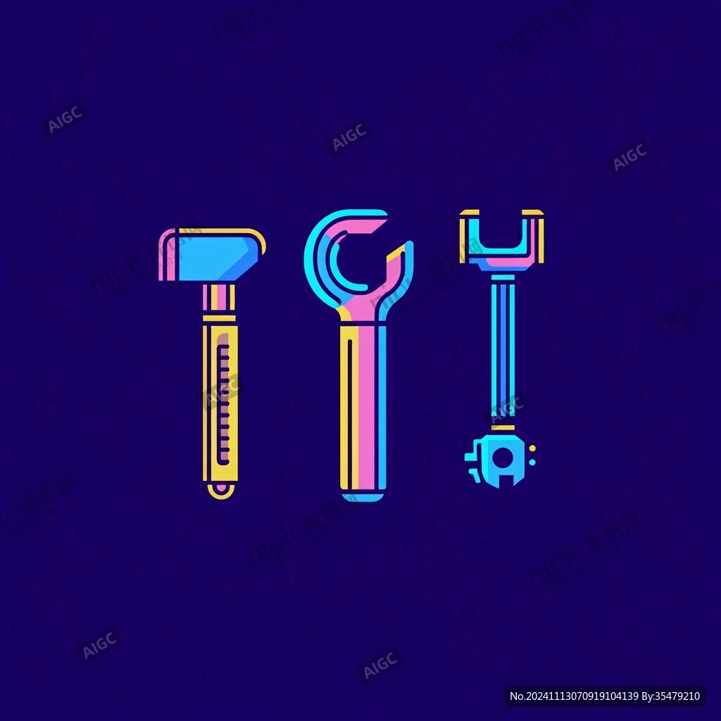 扳手logo设计