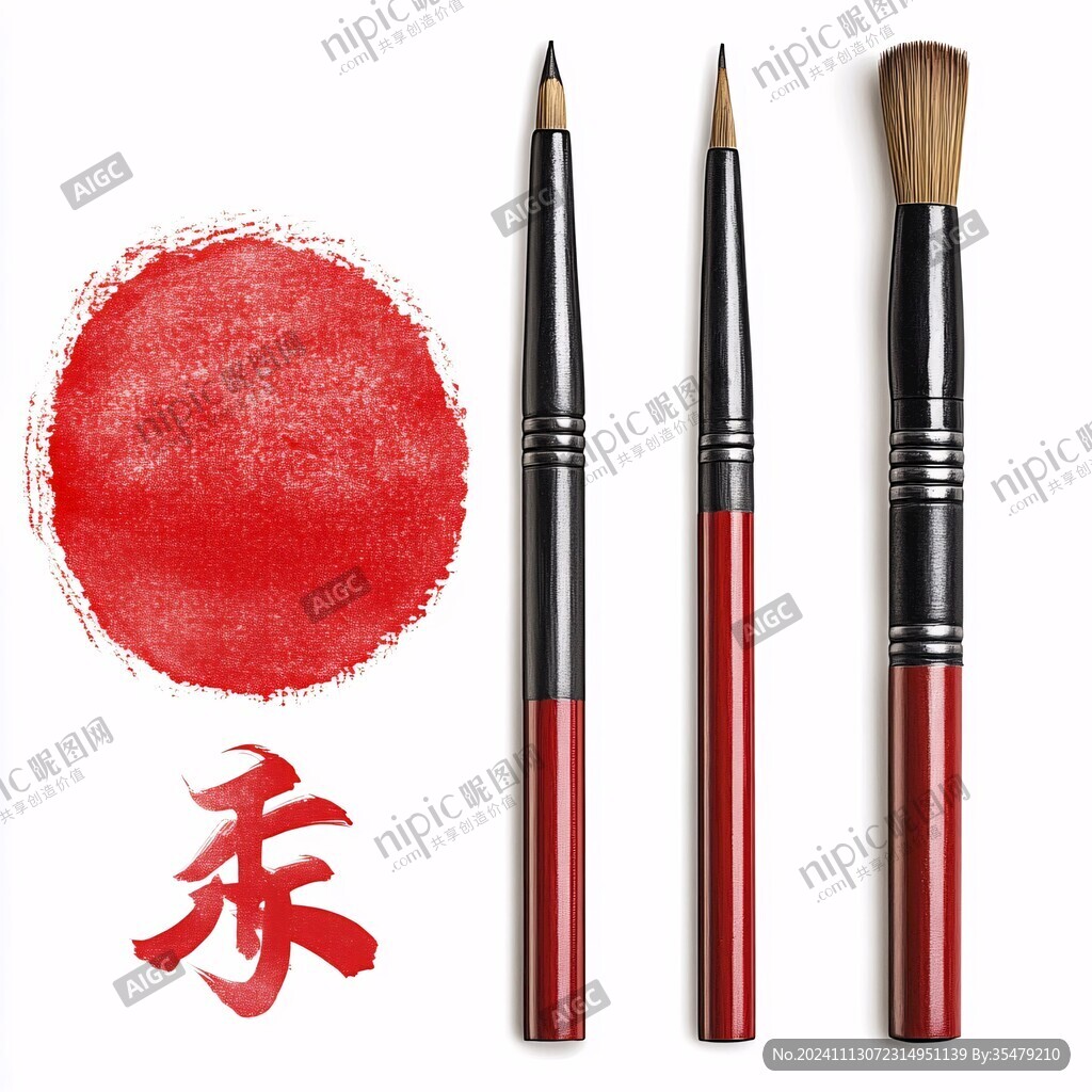 领秀毛笔