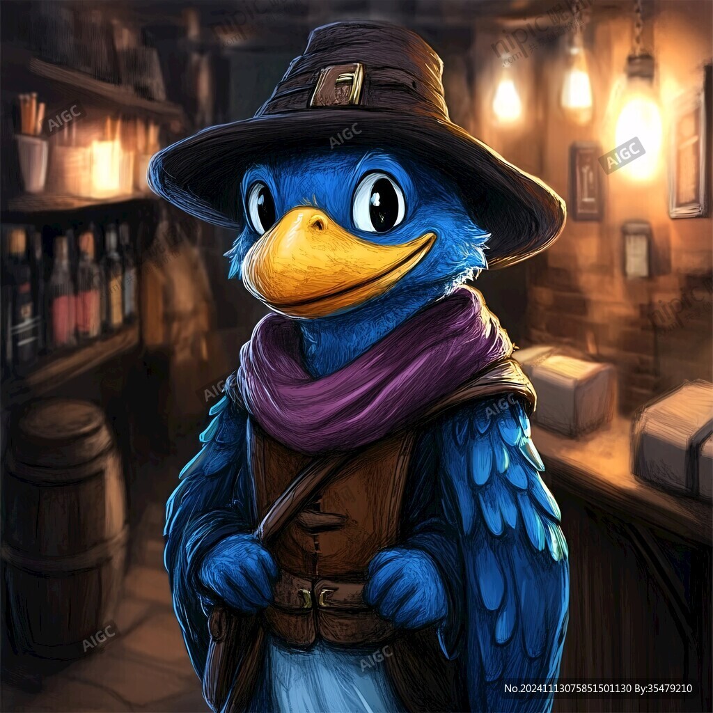 柯尔鸭插画