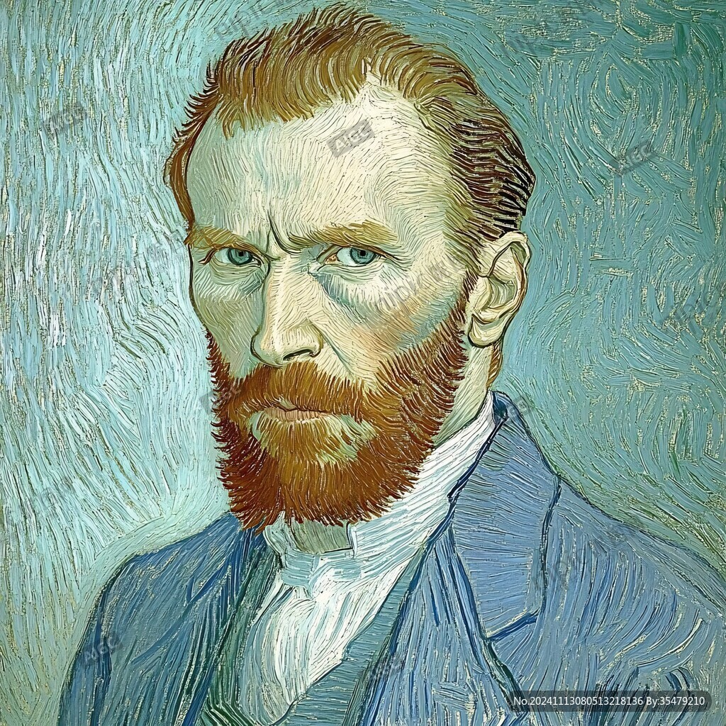 没有耳朵的梵高自画像