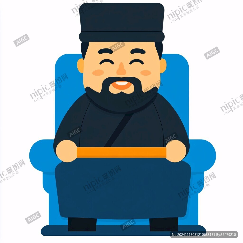 卡通道士形象
