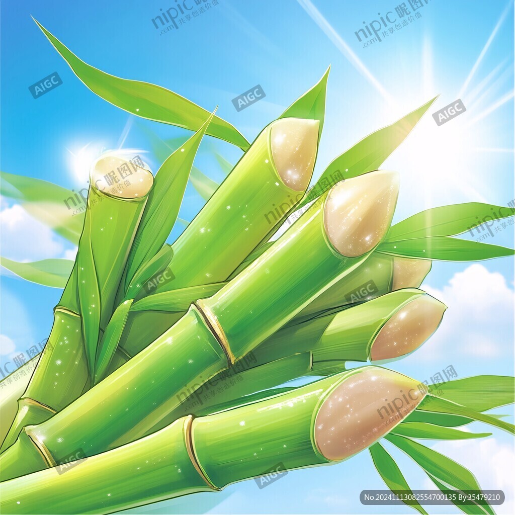 竹子卡通