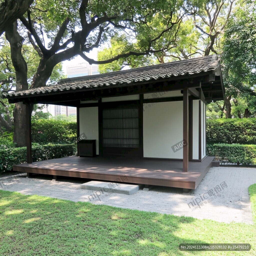 日本园林茶室