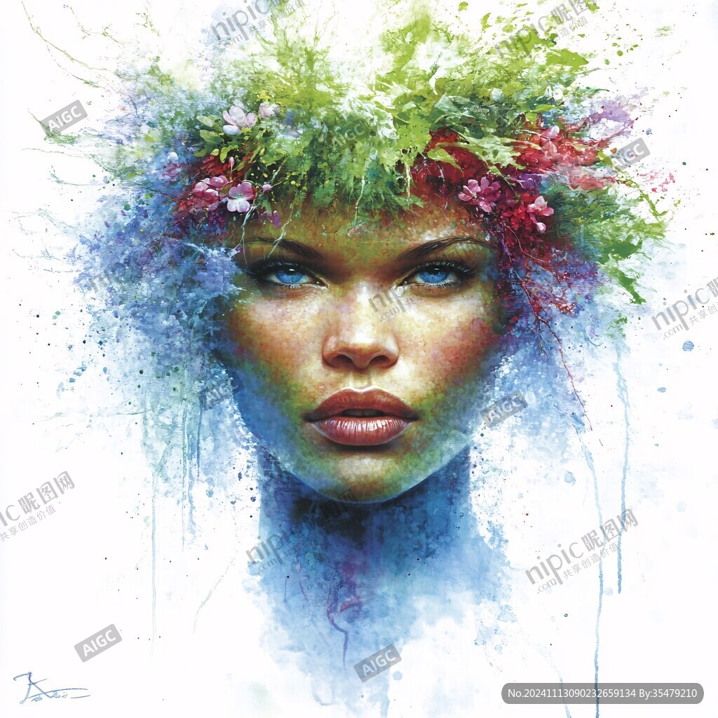 欧美水彩画