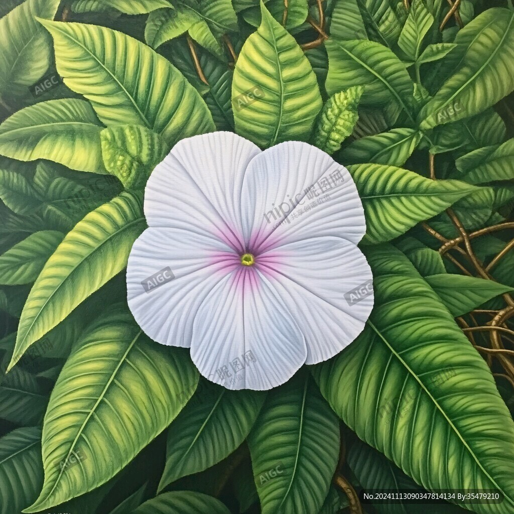植物立体画