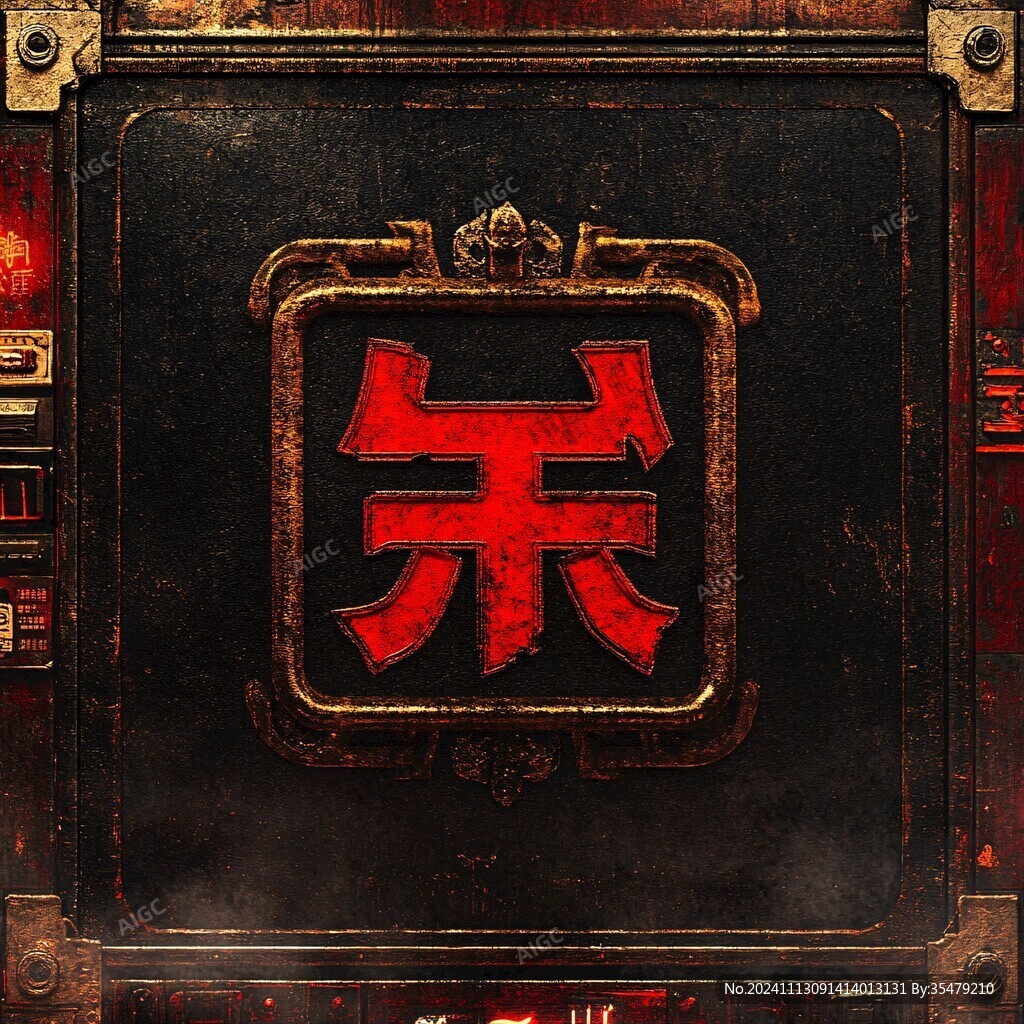 工业风字效