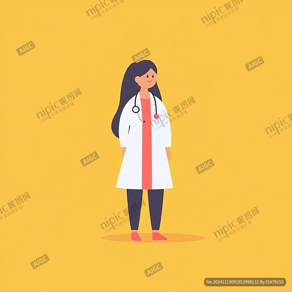 女医生插画
