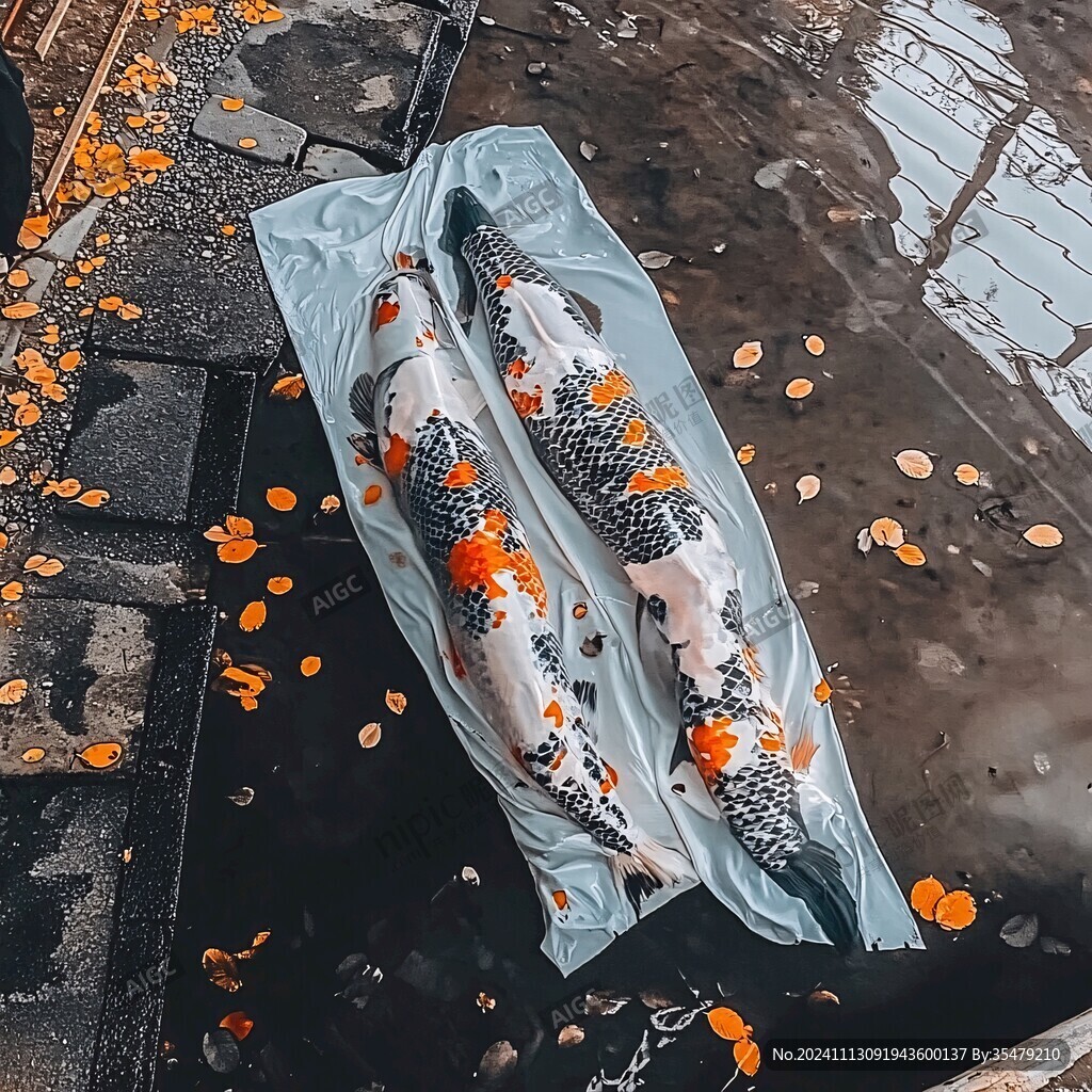 锦鲤年年有余年年有鱼