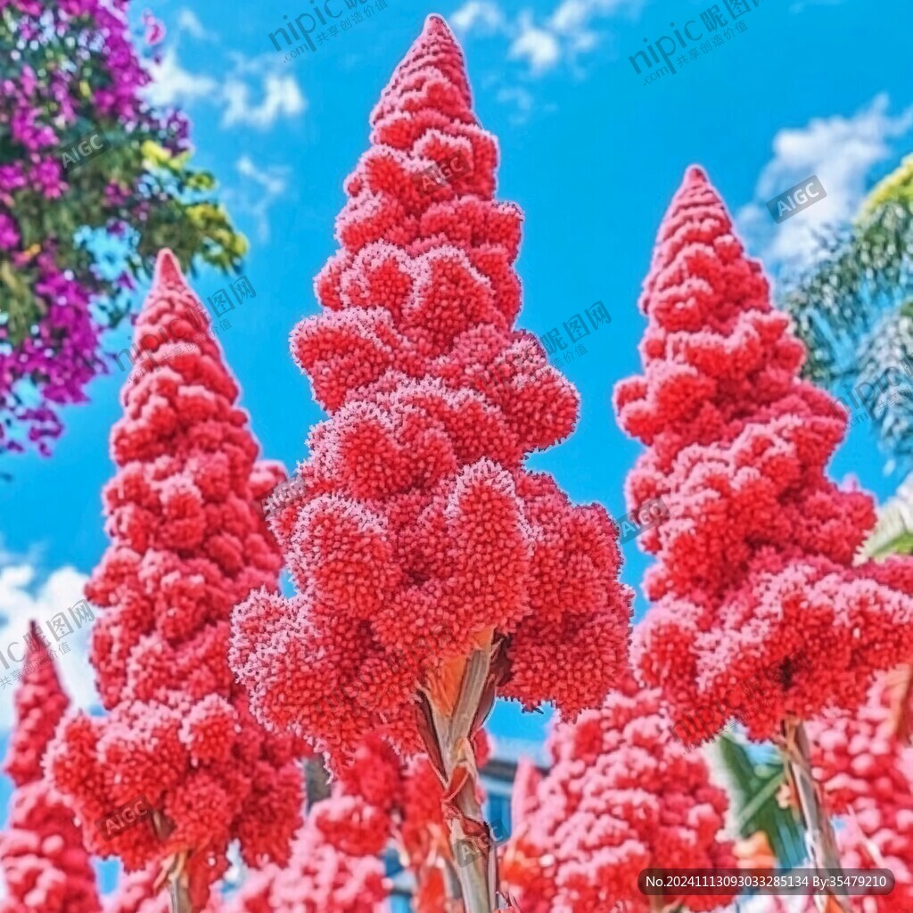 火炬树花果