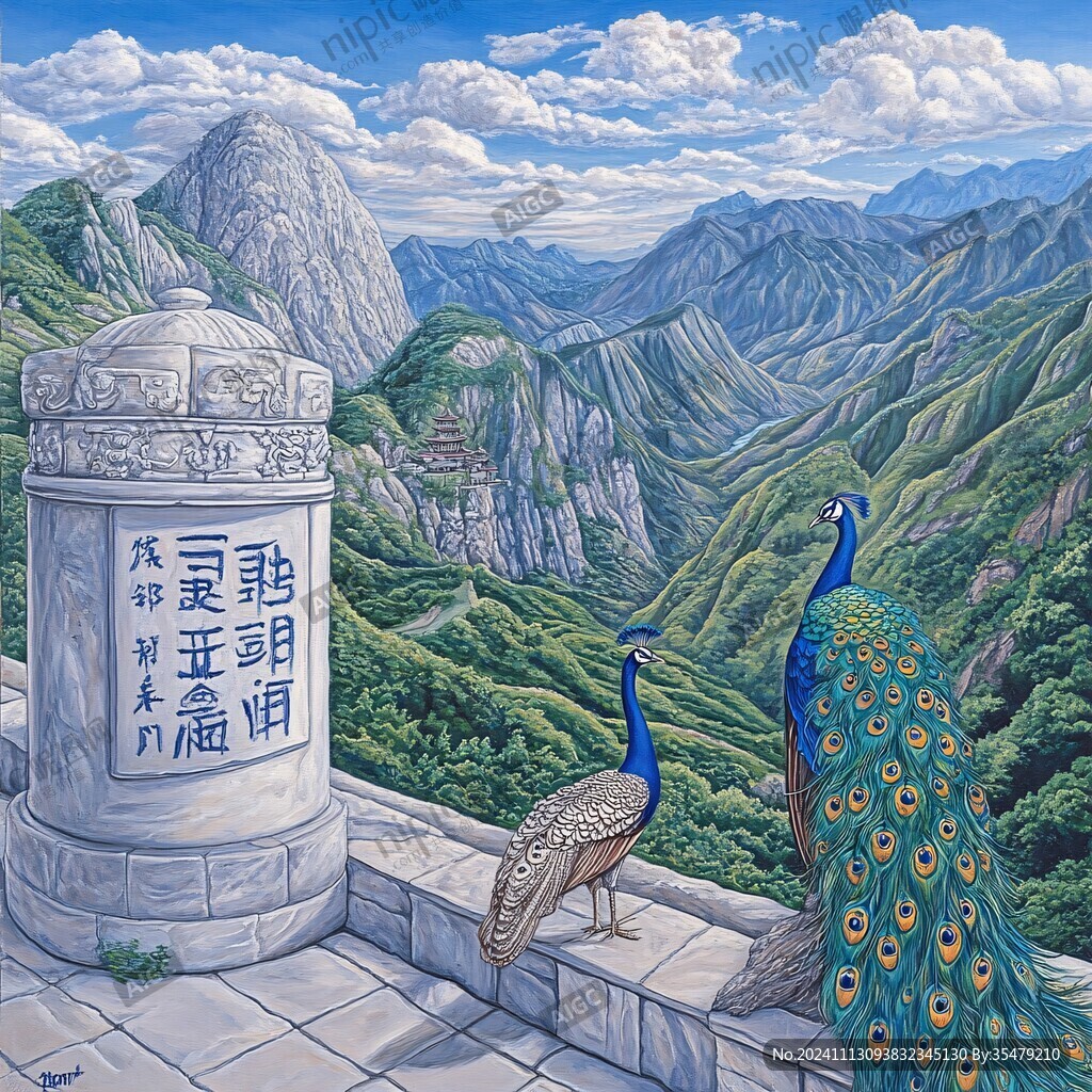 禄劝县插画