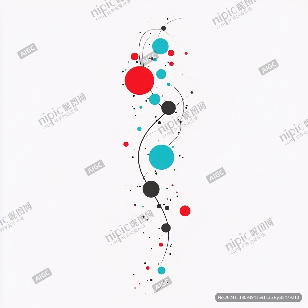 圆形不规则线条