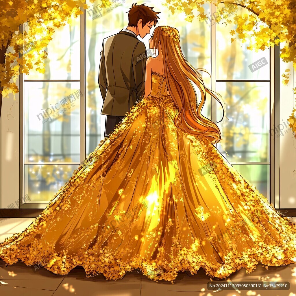 金色浪漫婚礼