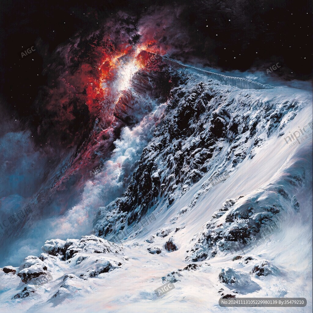 海洋流体画宇宙
