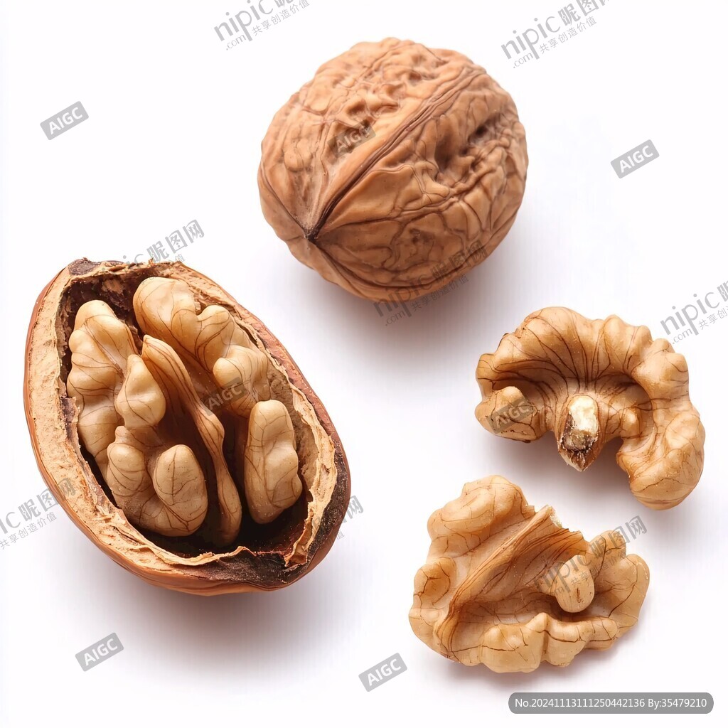 核桃透明图