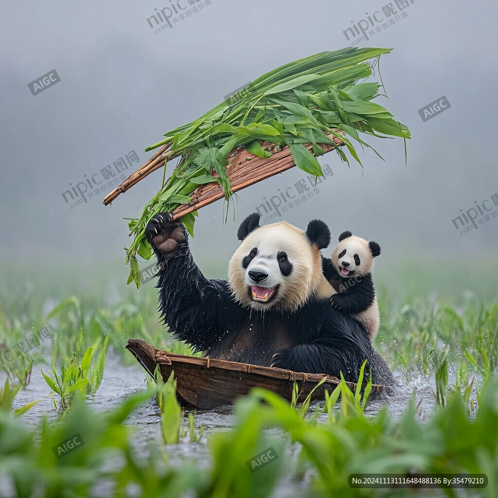 熊猫过端午