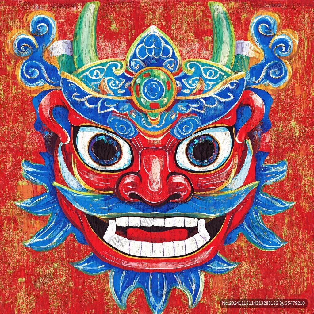 醒狮系列插画