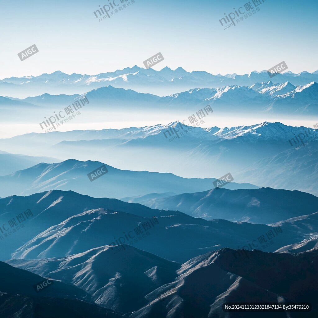 高端大气海拔背景