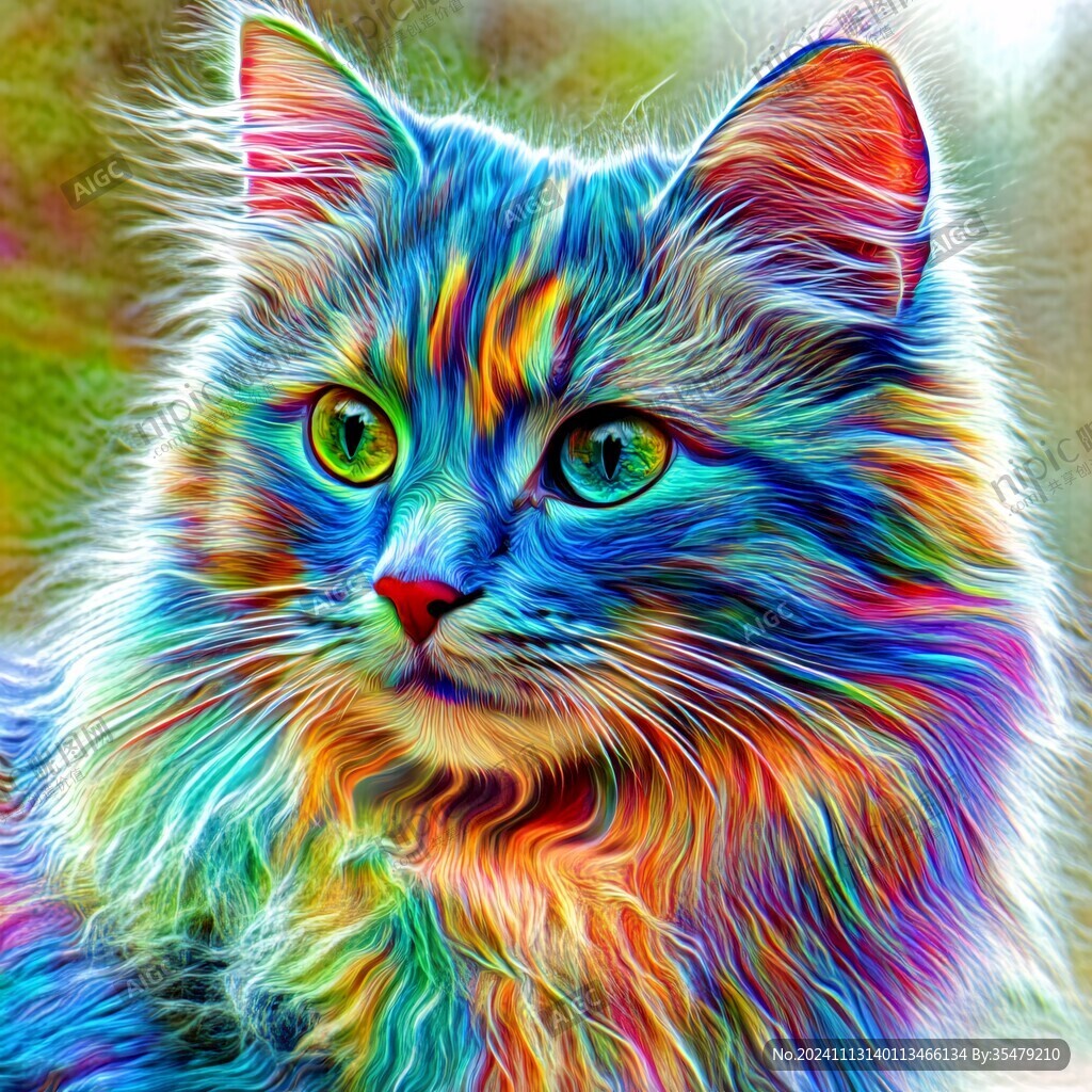 宠物猫装饰画