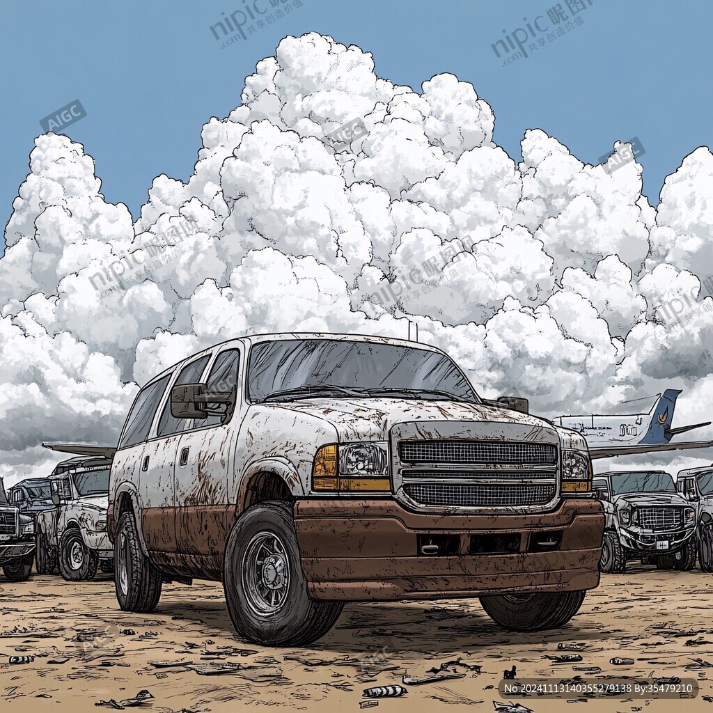 欧美手绘车