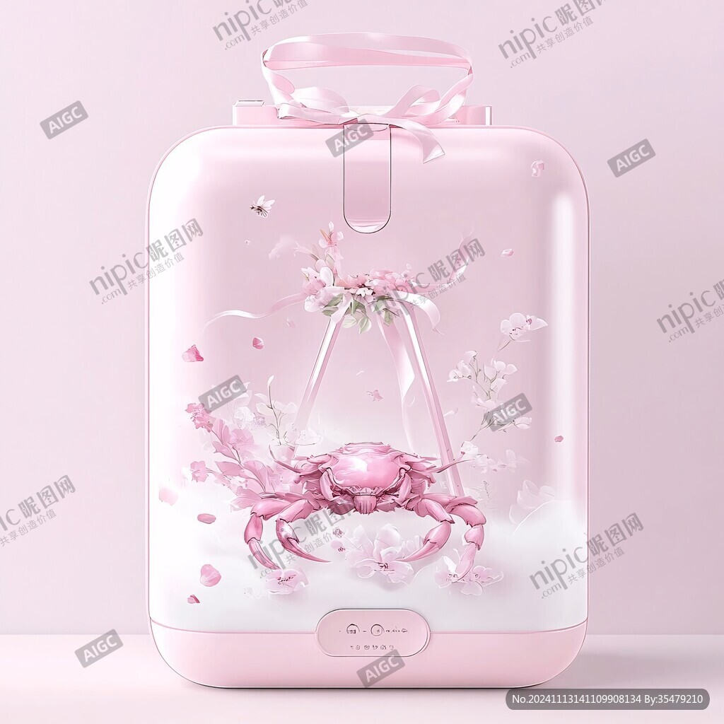 槐花蜜包装插画
