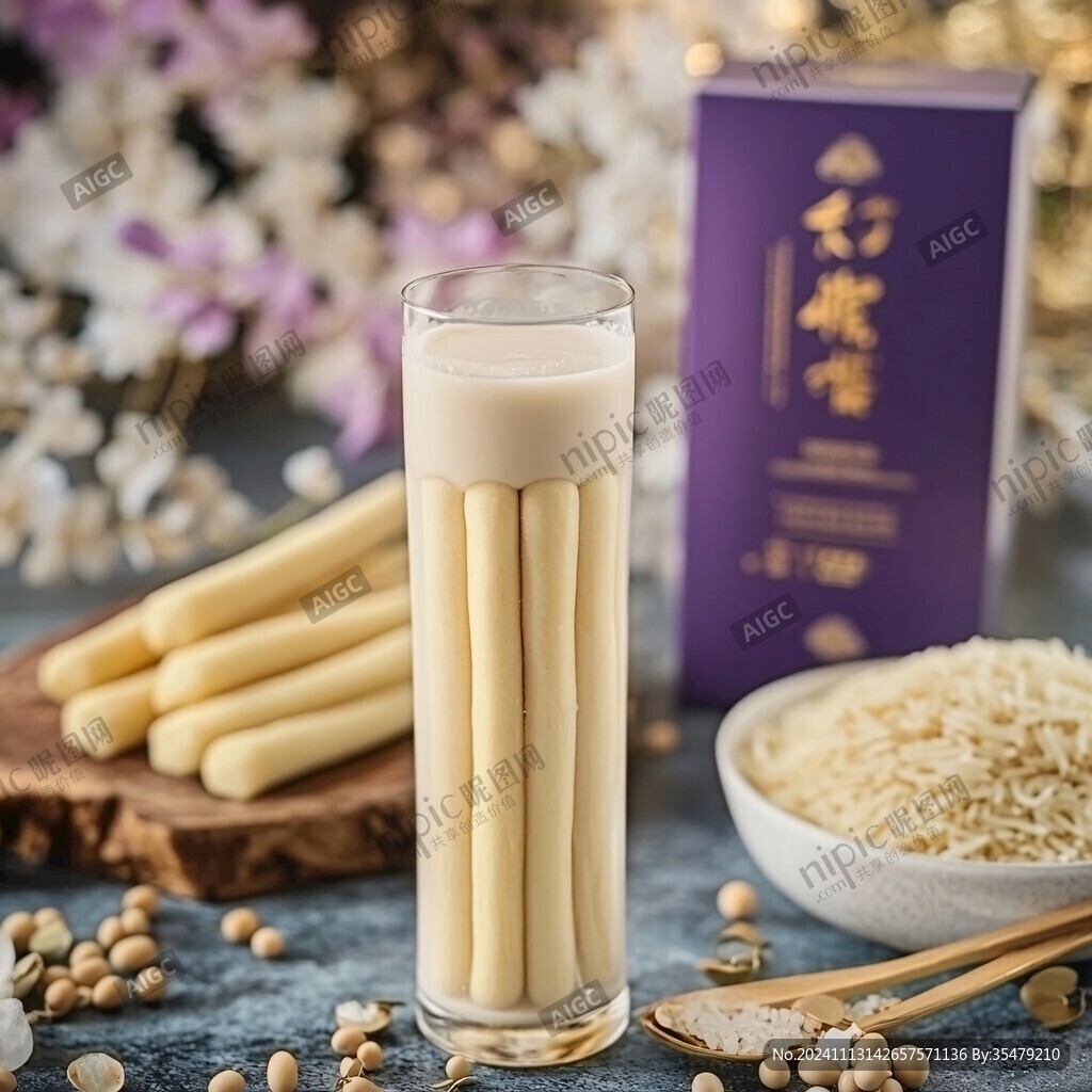 威化豆乳奶茶